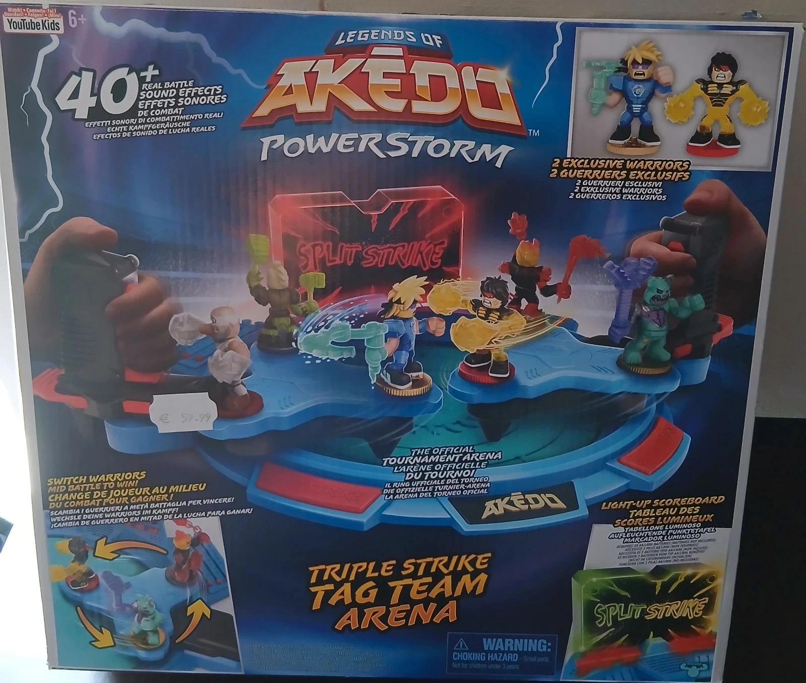 Arène Akedo Powerstorm Triple Strike Tag Team Arenat